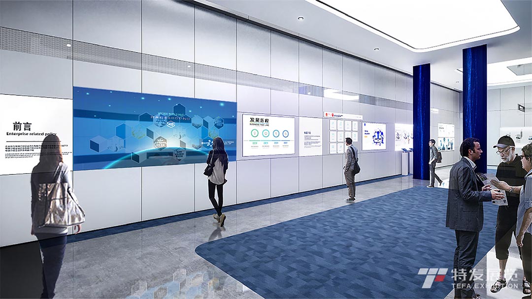 新光光电科技展示厅—企业科技展厅设计 | 特发展览
