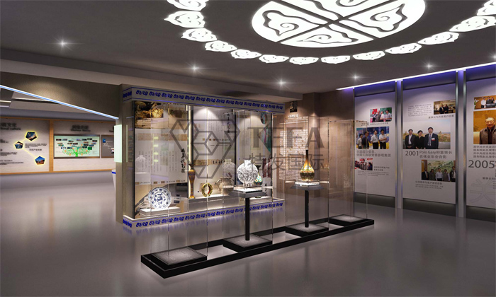 鄂尔多斯文化科技融合基地博物馆展厅设计-博物馆设计效果图-特发国