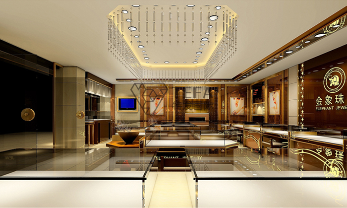 金象珠宝展馆设计,展厅设计,企业展厅设计,特发国际案例